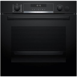 Cuptor Cuptor Electric Multifunctional Pirolithic Incorporabil HRG578BB7, 71 Litri, 8 Functii de Gatire, 3400 W, Grill Electric, Clasa A+, Negru, 60 cm