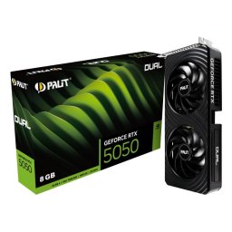 Placa video NVIDIA GeForce RTX 5050 DUAL 8GB, GDDR6, 128 bit