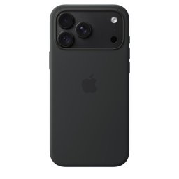 iPHONE CASE 18 PRO MAX SILICONE BK