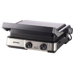 Gratar electric Gorenje GCG2000MT Multifunctional Grill, Fixed plates, Black