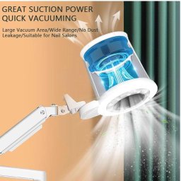 Aspirator profesional pentru praf de unghii, cu absorbție de sus D-2
