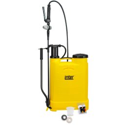 Pulverizator de rucsac Inter Evolution 16 – 16 l, mâner din inox, regulator de presiune