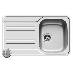 Chiuveta de bucatarie Pyramis Inox SPACE MINI 80*48 1B 1D LN DR
