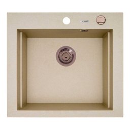 Chiuveta Bucatarie Pyramis SIROS 57x51.5 1B Beige Copper