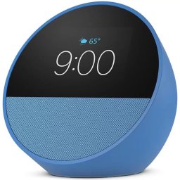 Boxa Inteligenta Amazon Echo Spot 2024 Display 2.83inch Wi-Fi Bluetooth Albastru