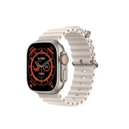 UB Ceas Smartwatch T900 Ultra, 49 mm, Incarcare wireless, Apeluri, Notificari, Muzica, Vremea,