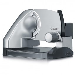Masina de feliat mezeluri si alte alimente Graef SKS500, 170 W, Lama de 170 mm, Otel inoxidabil, Mecanisme de protectie, Argintiu