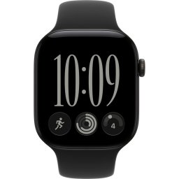 Smartwatch Watch S12 Alu 46mm Black Sport Arm. black M/L