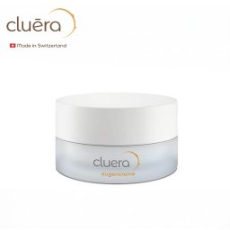 Cremă de Ochi Cluera Clean Care, Fabricat în Switzerland, cu Acid Hialuronic, ProRenew Complex, Extract Marin de Microalge