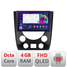 Navigatie Android SsangYong Rexton 2013-2016, QLED, Octa-Core, 4GB+64GB