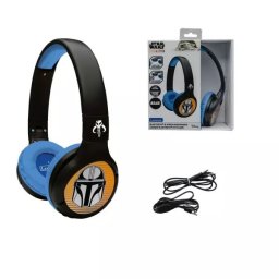 Căști on-ear Bluetooth® și cu fir 2 în 1 Disney Star Wars The Mandalorian
