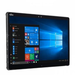 Tableta PC Fujitsu Stylistic Q739 Refurbished, I5 8365U, 8 GB RAM, 256 GB SSD, Ecran 13,3", Windows 11 Pro, Dual Webcam, Stylus, Touchscreen, Tastatura Swiss German CH, Sanatate baterie sub 20%, Stare Acceptabila
