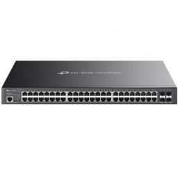 Switch TP-LINK SG3452XMPP, 48 porturi (40 PoE+, 8 PoE++), Black