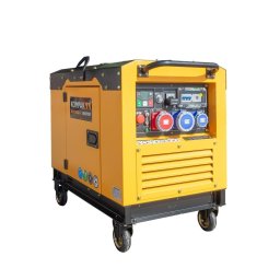 Generator inverter diesel KOMPAK KD11000SEi-T Full Power,10.6 kVA,230/400 V,insonorizat