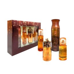 Pachet Ajmal Shine Femei Apa de Parfum 75ml + Deodorant 200ml + Lotiune Corp 100ml + Parfum Par 30ml