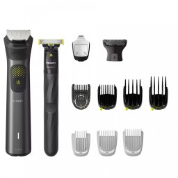 Aparat de Tuns multifunctional Philips 13 in 1 Multigroom Series 9000 MG9540/15 Acumulator Autonomie 120min Negru
