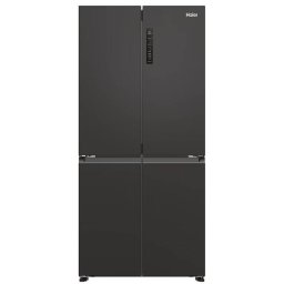 Frigider Side By Side Haier HCR3818ENP Cube 83 Seria 3 Multidoor Freestanding 4 Usi No Frost Iluminare LED Clasa E Slate Black