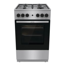 Aragaz pe Gaz Gorenje GGI5A21XJ 4 Arzatoare Cuptor cu Grill Rotisor Latime 50CM Inox