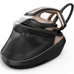 Statie De Calcat Cu Abur Tefal Pro Express Vision Max GV9920E0 3000W 820G/Min 1.2L Durilium Airglide Autoclean Smart Steam LED Vision Albastru/Negru