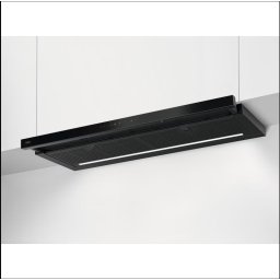 Hota Telescopica Incorporabila AEG Panel Frontal De Sticla,Control electronic Conectivitate Plita Functie Breeze Perfect Illumination Putere De Absorbtie 650 mc/h 90 cm Negru
