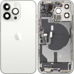 Piese si componente Capac Baterie Apple iPhone 13 Pro, Cu Carcasa Mijloc, Full Parts, Argintiu, Swap