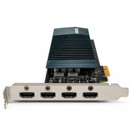 Placa video Refurbished ASUS Nvidia GeForce GT 710 2GB DDR5 64-BIT, 4xHDMI, racire pasiva, GT710-4H-SL-2GD5