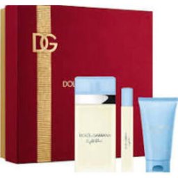 Light Blue Gift set EDT 100 ml, body cream Light Blue 50 ml and miniature Light Blue EDT 10 ml