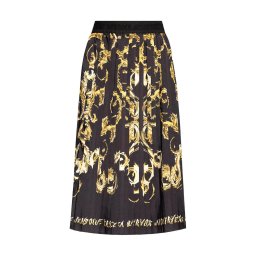 VERSACE JEANS COUTURE Fusta 77Dp805 Placed 77HAE8P5NS541 g89 black/gold