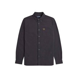 FRED PERRY Cămaşă Oxford M5516 R88 black