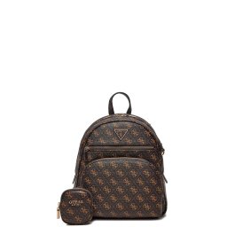 GUESS Backpack Power Play Tech HWQG9006320 bnl brown logo