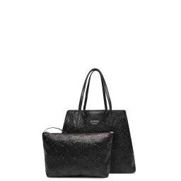 GUESS Geantă Vikky Ii Large 2 In HWPG9318290 blo black logo