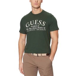 GUESS T-Shirt Bsc Intl Classic Design M5RI43K9RM1 g8n1 jungle greens