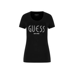 GUESS T-Shirt Cn Ss Guess Logo Tee W5YI05J1314 jblk jet black a996