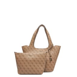 GUESS Geantă Calista 2 In 1 Tote HWSG7334220 ltl latte logo