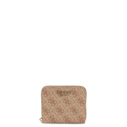 GUESS Portofel Laurel Ii Slg Small Zip Around SWSG7459137 ltl latte logo