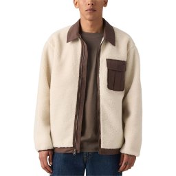 LEVIS Geacă Joonie Sherpa Jacket Neutrals 003AX0000 oatmeal