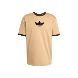 ADIDAS T-Shirt Oversize Tee Cardbo/Black JX1516 beige