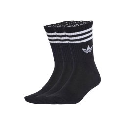 ADIDAS Șosete (Pack of 3) 3S Crew Black/Black/Black JV7402 black