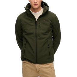 SUPERDRY Geacă D1 Sdsw Hooded Soft Shell Trekker M5012103A 1km surplus goods olive green