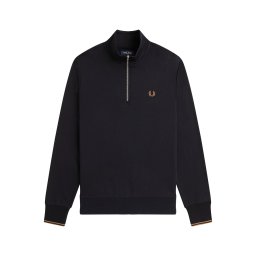 FRED PERRY Futer Half Zip M3574 S77 black/shadedston