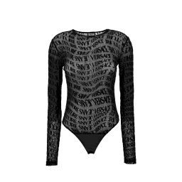 VERSACE JEANS COUTURE Bodysuit 79Dp221 Co S 79HAM221JS490 899 black