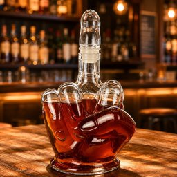 Decantor amuzant Middle Finger