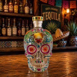 Decantor Craniu Mexican pentru Bauturi Fine