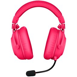 LOGITECH G PRO X2 LIGHTSPEED Wireless Gaming Headset - Blue Mic - MAGENTA "981-001275" (timbru verde 0.8 lei)