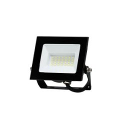 Proiector LED 20W, 1620lm, IP65, 6500K, Negru, Well