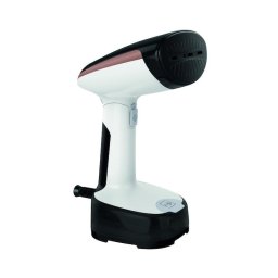 Fier de calcat vertical vertical pliabil cu abur 1300W, abur variabil 0-16 g/min, rezervor apa 120 ml, incalzire rapida in 15s, functie auto-off, perie tesaturi, alb/negru