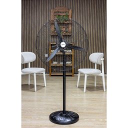 Ventilator cu picior sau pentru perete, putere 130W, diametru grilaj 68cm, pozitie fixa sau oscilanta ZILAN / ZLN2549