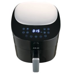 Friteuza cu Aer Cald Akai AAF-350 Capacitate 3.5L 8 Programe Automate 1300W Negru