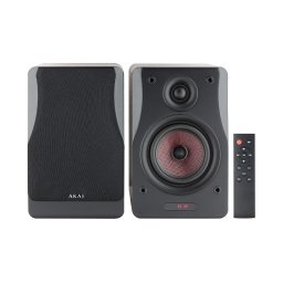 Set Boxe Active Akai AHS-600A Conectivitate Bluetooth 5.1 Telecomanda Putere Totala 200W Negru/Maro