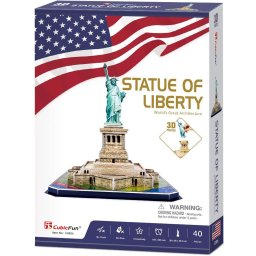 Puzzle 3D Cubic Fun - Statuia Libertatii, 40 piese